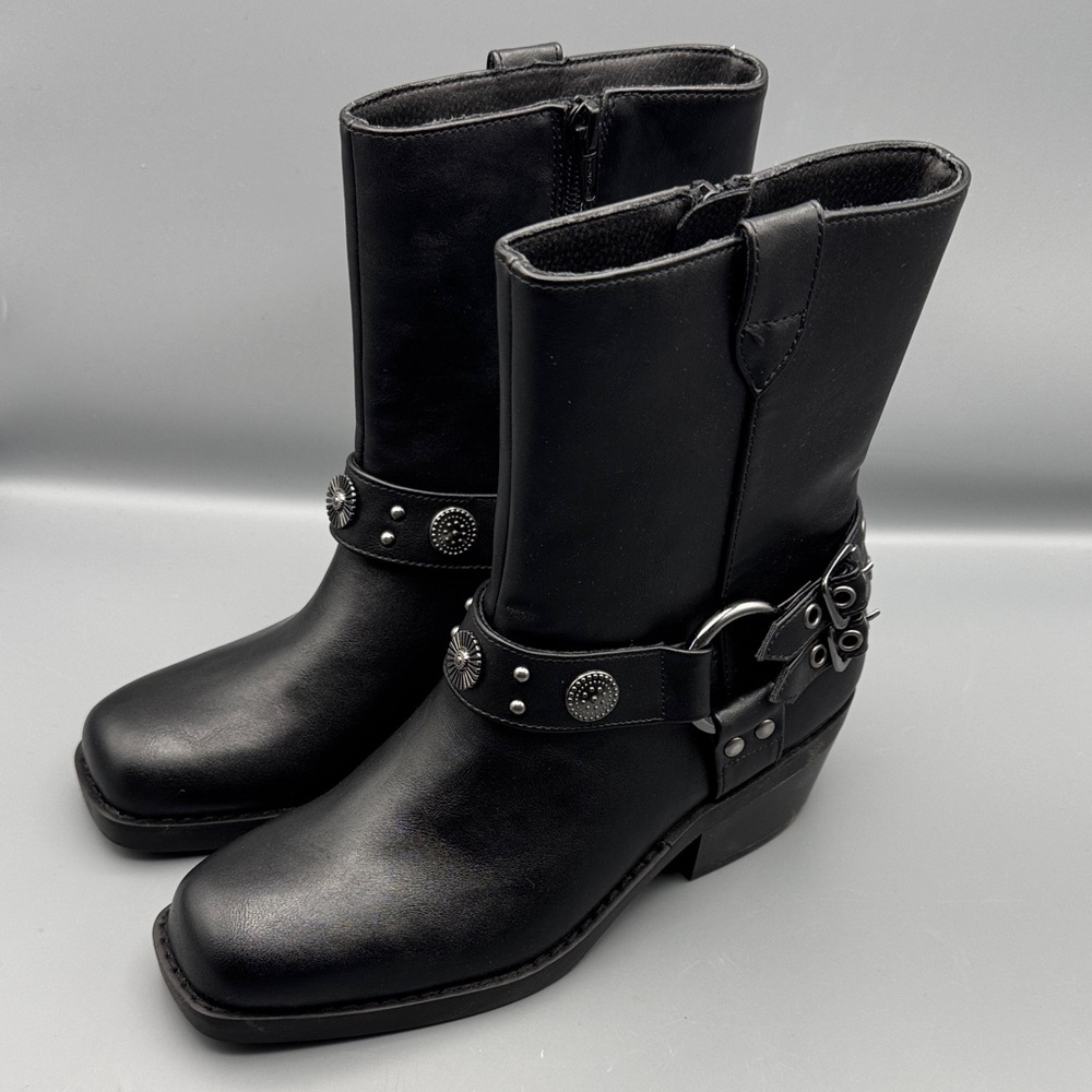 Wild Pair Sherri Harness Moto Booties